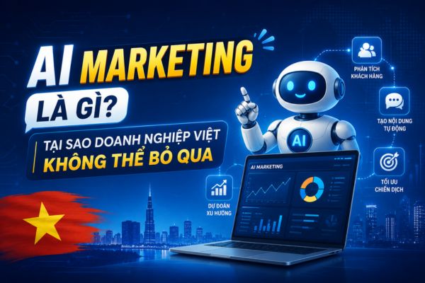 AI marketing là gì? Tại sao doanh nghiệp Việt không thể bỏ qua
